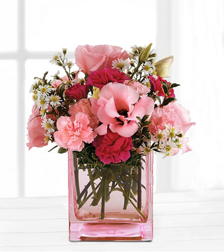 Teleflora's Pink Dawn Bouquet
