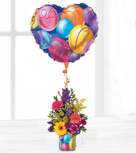 Birthday Balloon Bouquet in Redmond, OR