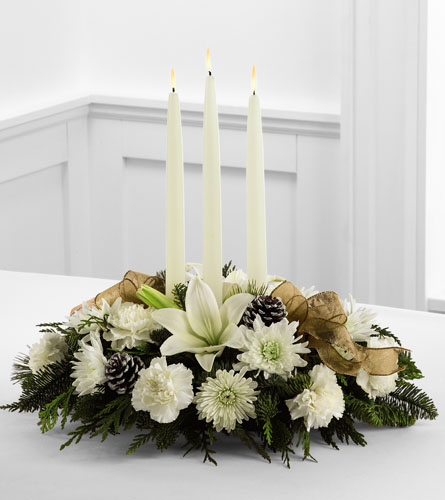 FTD's Glowing Elegance Centerpiece