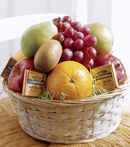 Fruit & Chocolate Basket