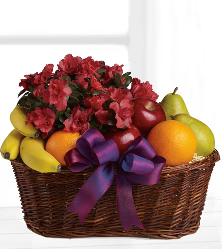 Fruits and Blooms Basket