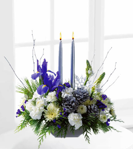 Festival of Lights Centerpiece by Teleflora