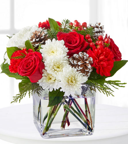 Snow Angel Deluxe Bouquet